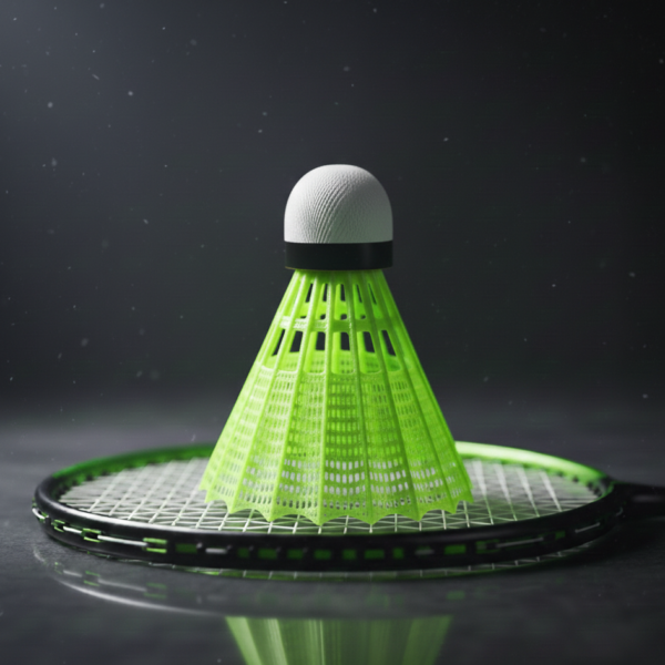 Badminton Shuttlecock Pack of 10 | Durable Nylon Shuttlecocks for Training & Recreational Play