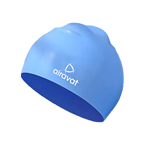 Premium Silicone Swim Cap – Comfortable, Stretchable & Waterproof